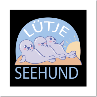 Lütje Seal Small Seal Posters and Art